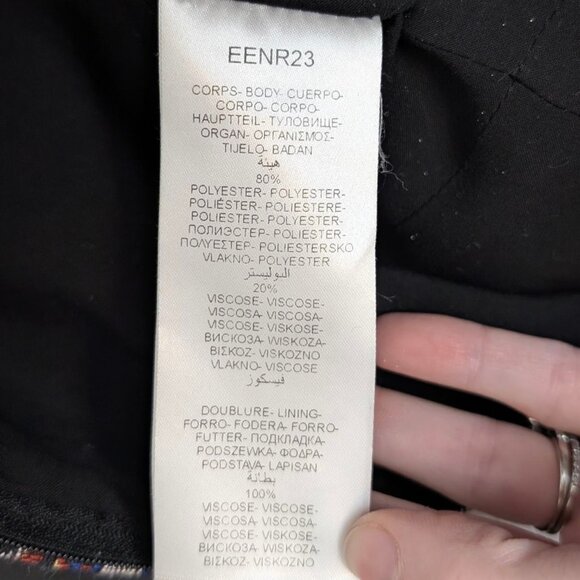 Naf Naf Sleeveless Jewelled Neckline Dress - Picture 7 of 7